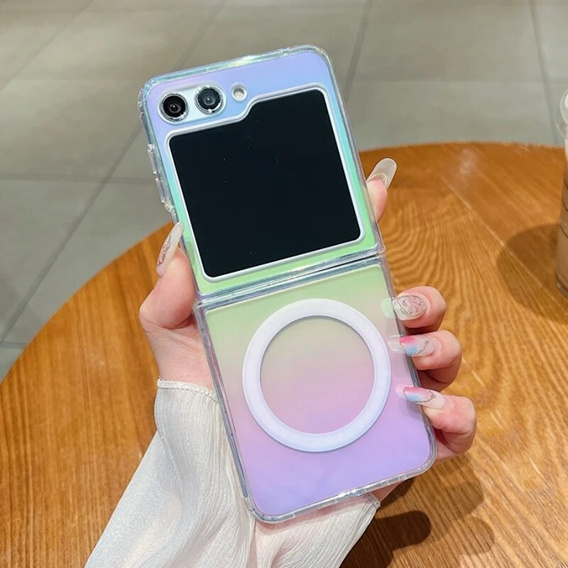 Puzdro pre Samsung Galaxy Z Flip7 FE / Z Flip6, Fusion Hybrid, pre MagSafe, viacfarebné