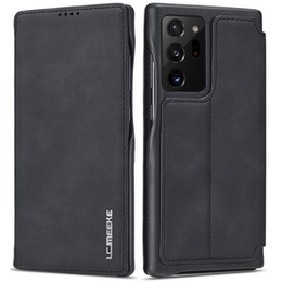 Klapkové puzdro pre Samsung Galaxy Note 20 Ultra, LC.IMEEKE, čierne