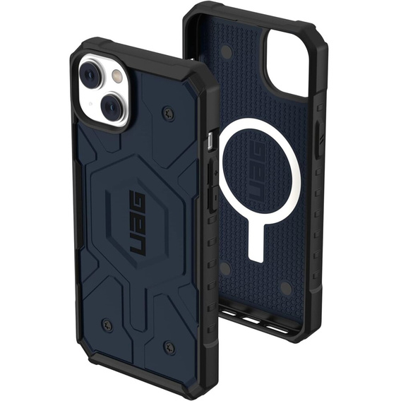 Urban Armor Gear Obal na mobil pre iPhone 14 Plus, Pathfinder MagSafe, modré