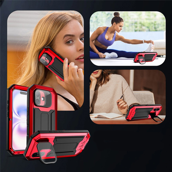 Puzdro R-JUST s ochranným sklom a stojanom pre iPhone 17