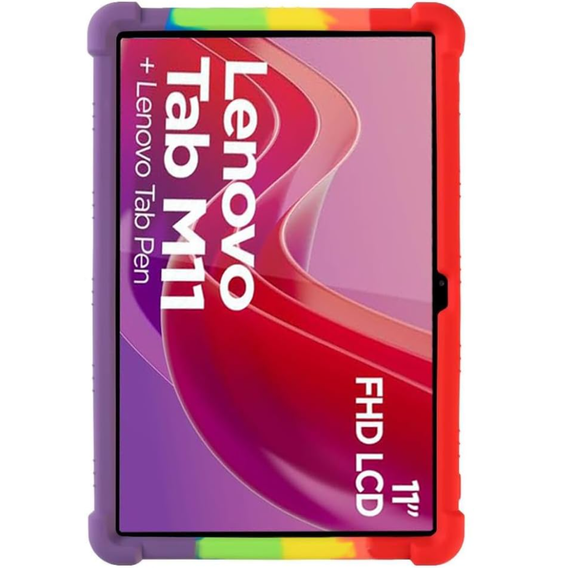 Silikón puzdro pre Lenovo Tab M11, Impact, pancierovaný, viacfarebné