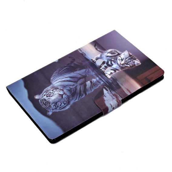 Obal na mobil pre Samsung Galaxy Tab A9 X110 / X115, cat and tiger