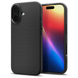 Puzdro Spigen Liquid Air pre iPhone 17, matná čierna