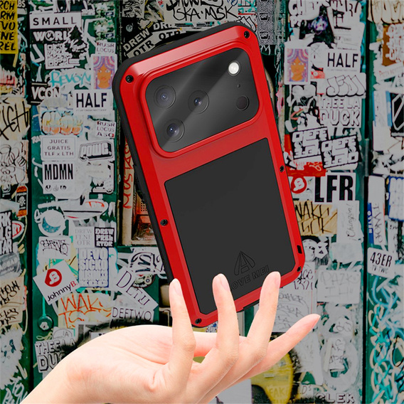 Puzdro s tvrdeným sklom pre iPhone 17 Pro