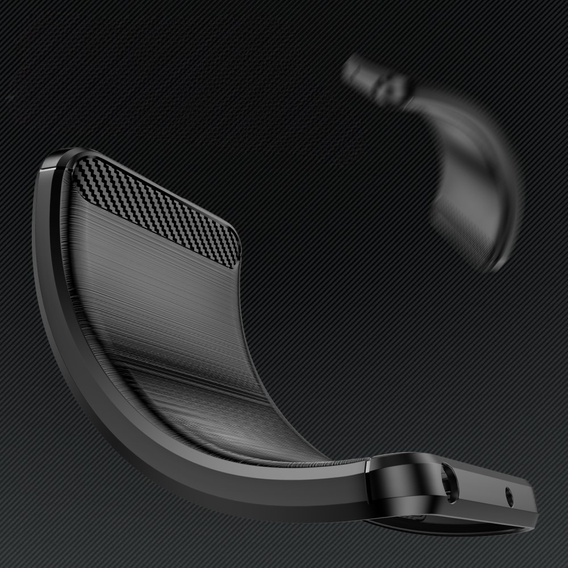Obal na mobil pre Realme 12+ Plus 5G, Carbon, čierne