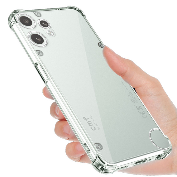 Obal na mobil pre CMF Nothing Phone 2 Pro, Dropproof, priehľadné