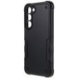 Obrnené puzdro pre Samsung Galaxy S23 Plus, Dual-Layer, čierne