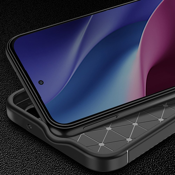 Obal na mobil pre Xiaomi 13, Carbon Gel, čierne