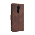Klapkové puzdro pre Xiaomi Redmi Note 8 Pro, Card Slot, hnedé