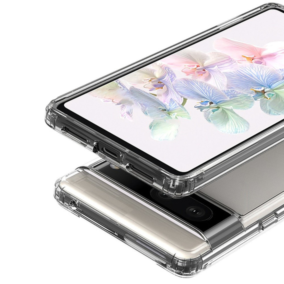 Obal na mobil pre Google Pixel 7, Fusion Hybrid, priehľadné