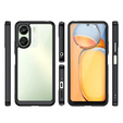 Obal na mobil pre Xiaomi Redmi 13C / Poco C65, Fusion Hybrid, transparentné / čierne
