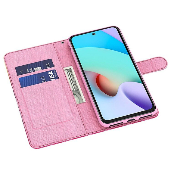 Klapkové puzdro pre Xiaomi Redmi 13C / Poco C65, Wallet, Flowers