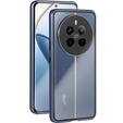 Puzdro pre Realme 12 Pro 5G / Realme 12 Pro+ 5G, Magnetic Dual Glass, modré