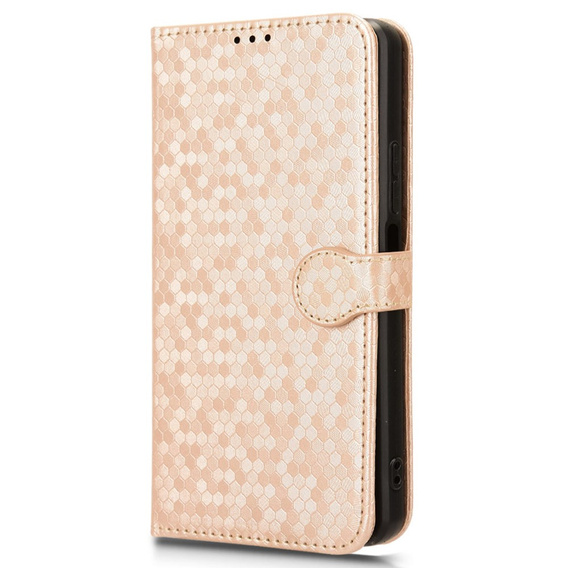 Flipové puzdro pre Oppo Reno 12FS / 12F, Wallet Rhombus, ružové