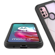 Puzdro pre Motorola Moto G10 / G20 / G30, Shockproof, s fóliou, modré