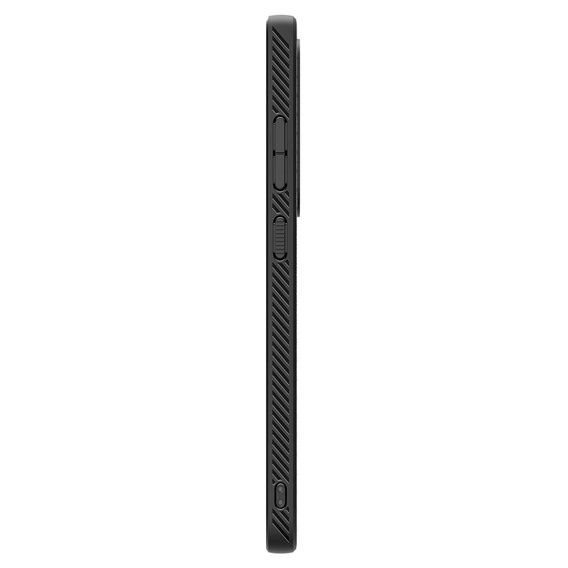 Puzdro Spigen pre Samsung Galaxy S25 Ultra, Liquid Air, čierne + tvrdené sklo 9H