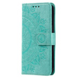 Klapkové puzdro pre Oppo A17, Mandala, zelený