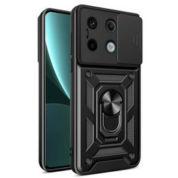 Obal na mobil pre Xiaomi Redmi Note 13 Pro 5G, CamShield Slide, čierne