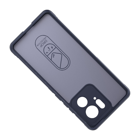 Obal na mobil pre Motorola Edge 40, Gaming Shockproof, tmavomodré
