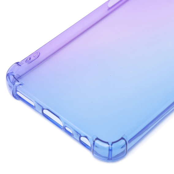 Puzdro pre Oppo A38 4G / Oppo A18 4G, Gradient Dropproof, Fialová / modrá