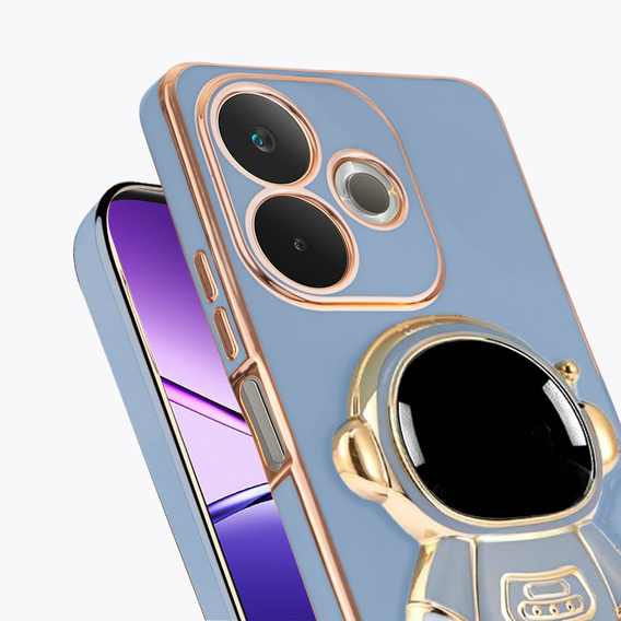 Obal na mobil pre Oppo A5 Pro 5G, Astronaut, modré