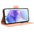 Klapkové puzdro pre Samsung Galaxy A55 5G, Card Slot, ružové