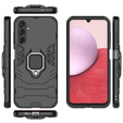 Obal na mobil pre Samsung Galaxy A14 4G/5G, Kickstand Ring, čierne