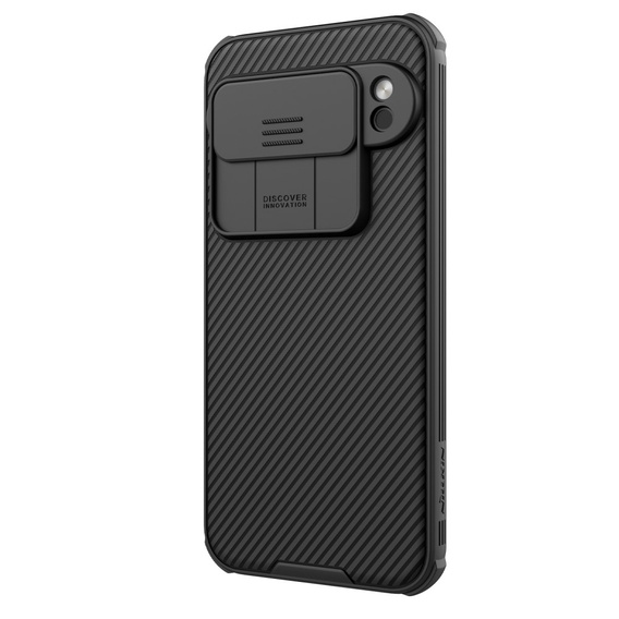 Puzdro pre Google Pixel 9/9 Pro, pancierované Nillkin, CamShield Pro, čierne