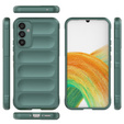 Obal na mobil pre Samsung Galaxy A34 5G, Gaming Shockproof, zelený