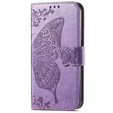 Klapkové puzdro pre Samsung Galaxy A26, Butterfly, fialové