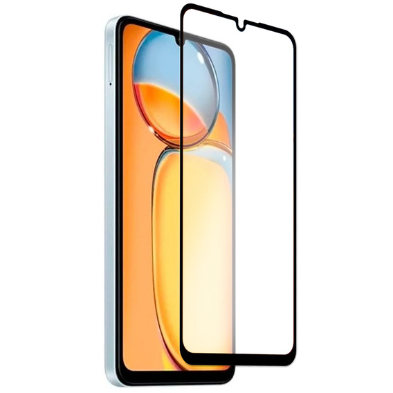 2x tvrdené sklo pre Xiaomi Redmi 13C / Poco C65, ERBORD 3D pre celý displej
