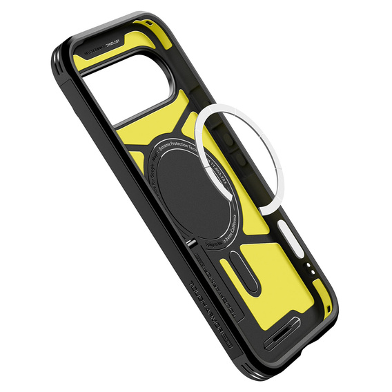 Spigen Tough Armor MagSafe puzdro pre Google Pixel 10 Pro XL, čierne