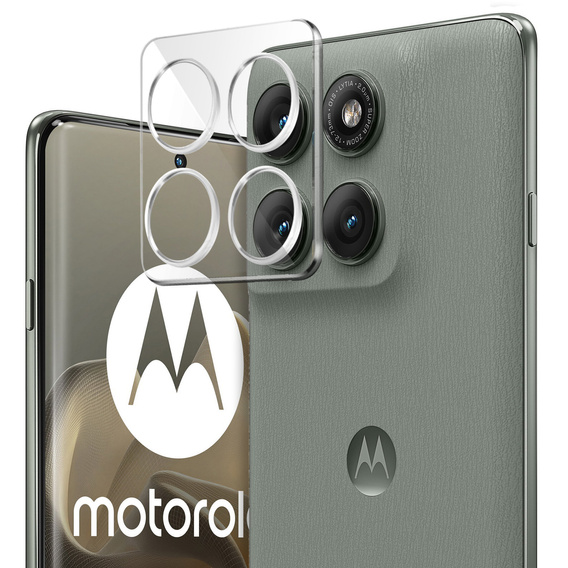 Tvrdené sklo na fotoaparát pre Motorola Edge 60 Pro, priehľadné
