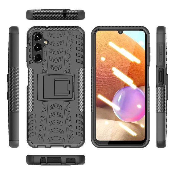 Obal na mobil pre Samsung Galaxy A14 4G/5G, Tire Armor, čierne
