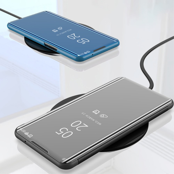 Obal na mobil pre Oppo A16 / A16s / A54s, Clear View, čierne