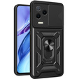 Obal na mobil pre Infinix Note 12 2023, CamShield Slide, čierne