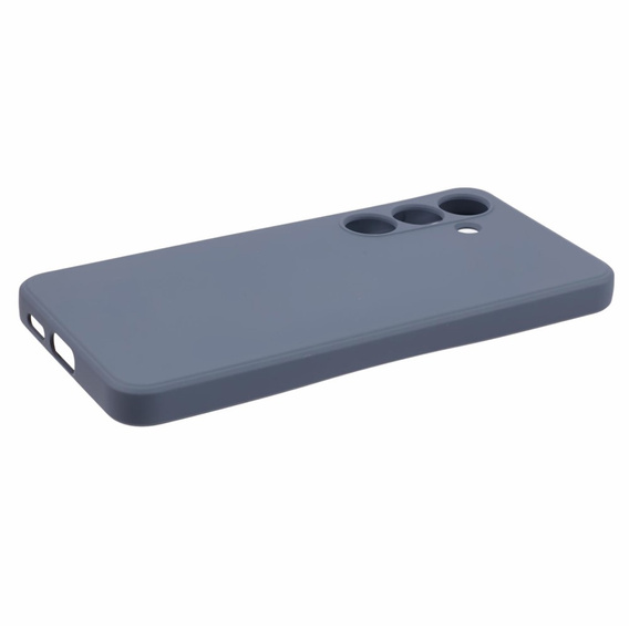 Obal na mobil pre Samsung Galaxy S24+ Plus, Silicone Lite, levanduľové