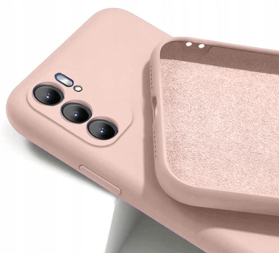 Obal na mobil pre Oppo Reno 6 5G, Silicone Lite, ružové