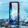 Vodotesné puzdro IP68 pre Samsung Galaxy A25 5G, Redpepper, čierne