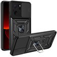 Obal na mobil pre Xiaomi 13T / 13T Pro, CamShield Slide, čierne