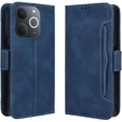 Klapkové puzdro pre Realme Note 70T 4G, Card Slot, tmavomodré