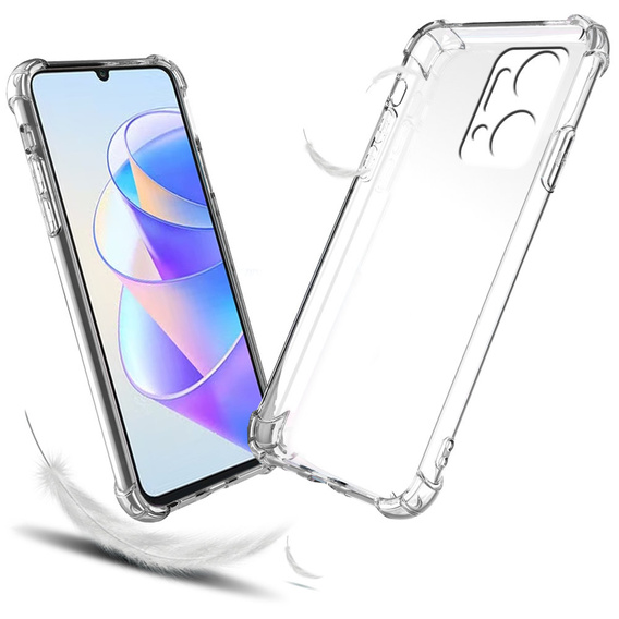 Obal na mobil pre Honor X7a 5G, Dropproof, priehľadné