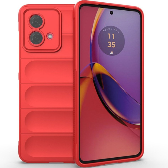 Obal na mobil pre Motorola Moto G84 5G, Gaming Shockproof, červené