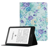 Puzdro s chlopňou pre Amazon Kindle Paperwhite V / 5 2021, Flowers