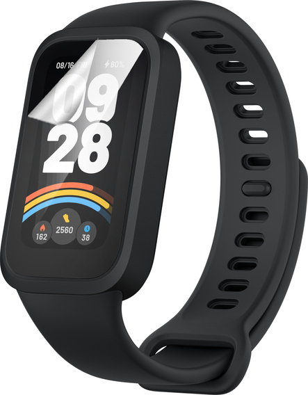 3x ERBORD Hydrogélová fólia pre Xiaomi Smart Band 9 Active