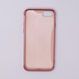 Obal na mobil pre iPhone 7/8/SE 2020/SE 2022, Electro heart, ružové rose gold