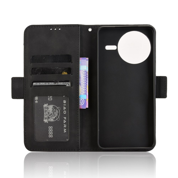 Klapkové puzdro pre Xiaomi Poco F7 Pro, Card Slot, čierne