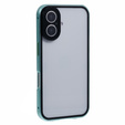 Puzdro pre iPhone 16, Magnetic Dual Glass, zelený