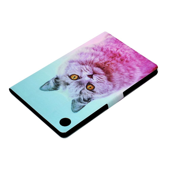 Obal na mobil pre Samsung Galaxy Tab A9 X110 / X115, pink cat