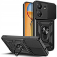 Obal na mobil pre Xiaomi Redmi 13C / Poco C65, CamShield Slide, čierne